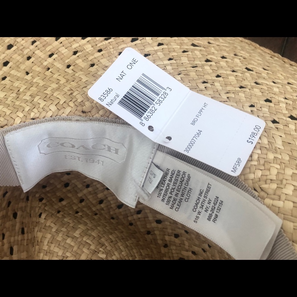 COACH hat